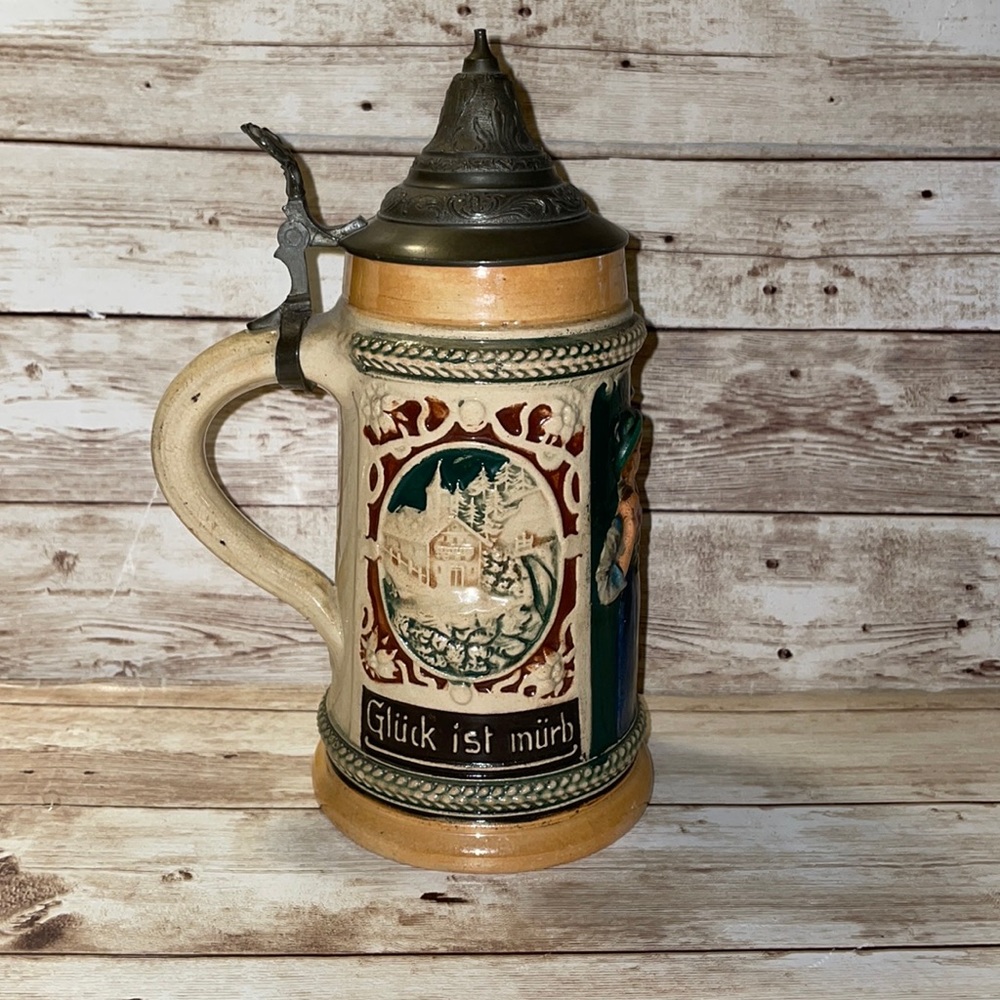 Vintage Collectible German Beer Stein